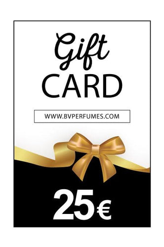 Gift Card 25€ - BV Perfumes