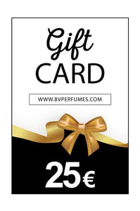Gift Card 25&euro; - BV Perfumes
